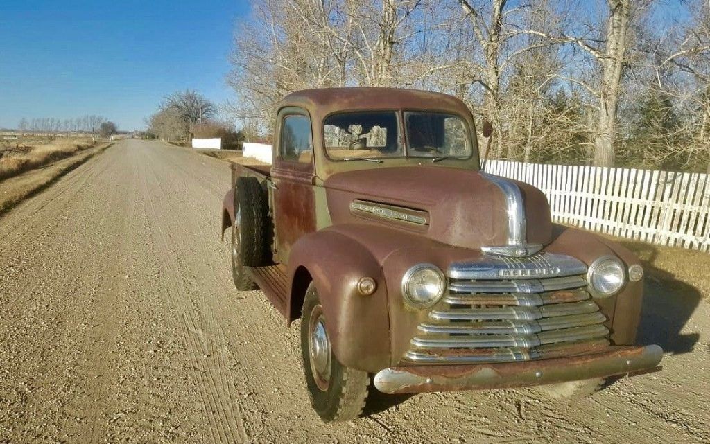 1946 Mercury Pickup Truck Jailbar Flathead V8 Barn Find Patina