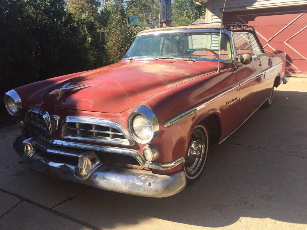1955 Chrysler Windsor Convertible Barn find