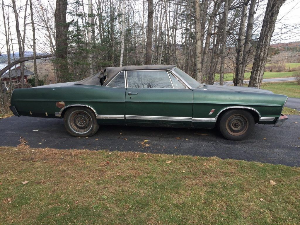 1967 Ford Galaxie Convertible Barn find