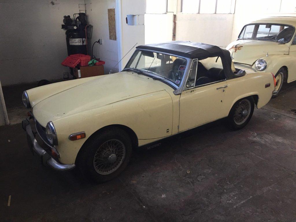 1970 MG Midget Barn find California car