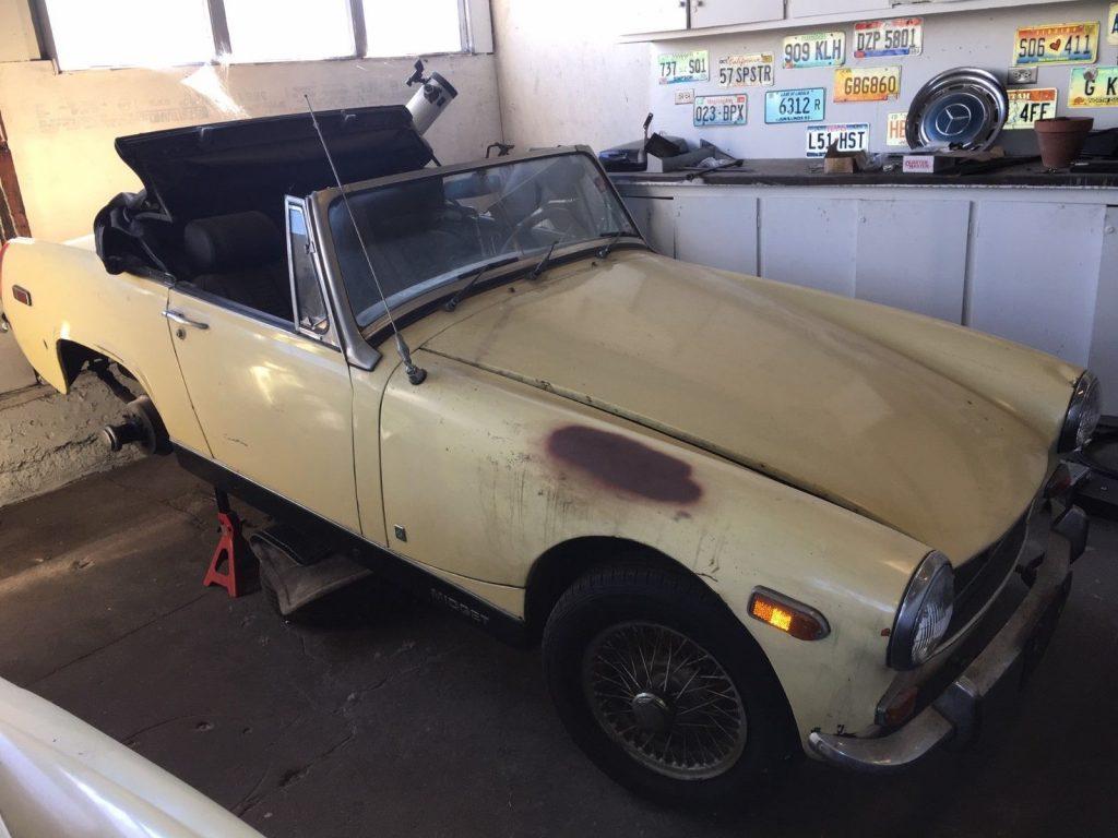 1970 MG Midget Barn find California car