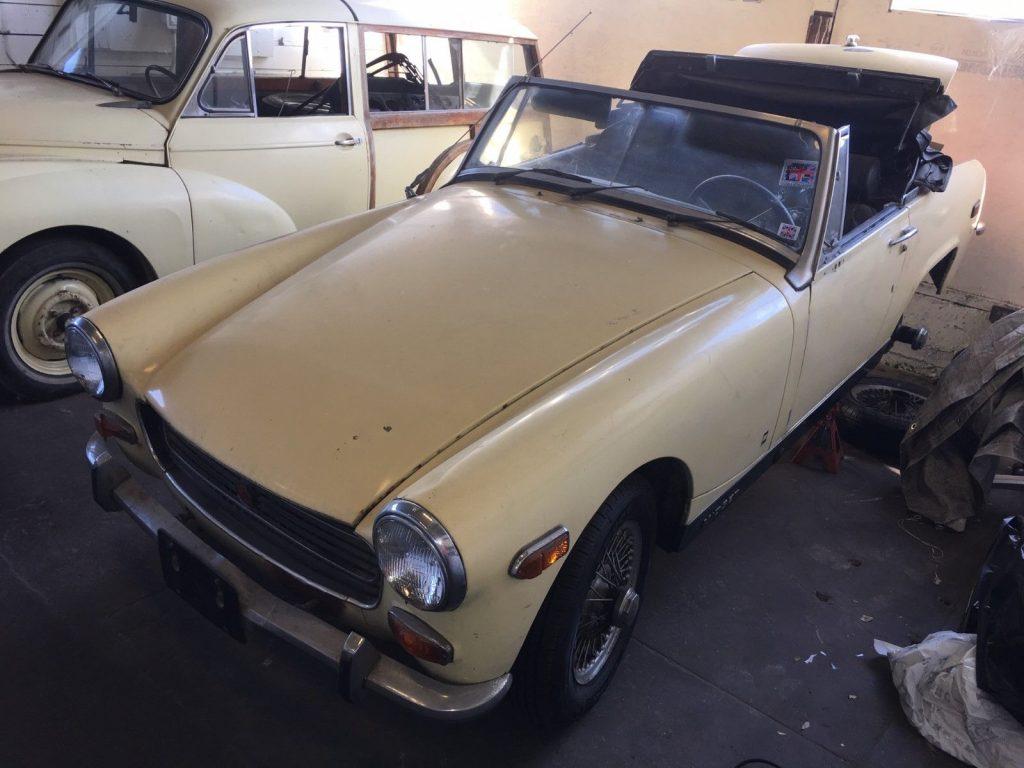 1970 MG Midget Barn find California car