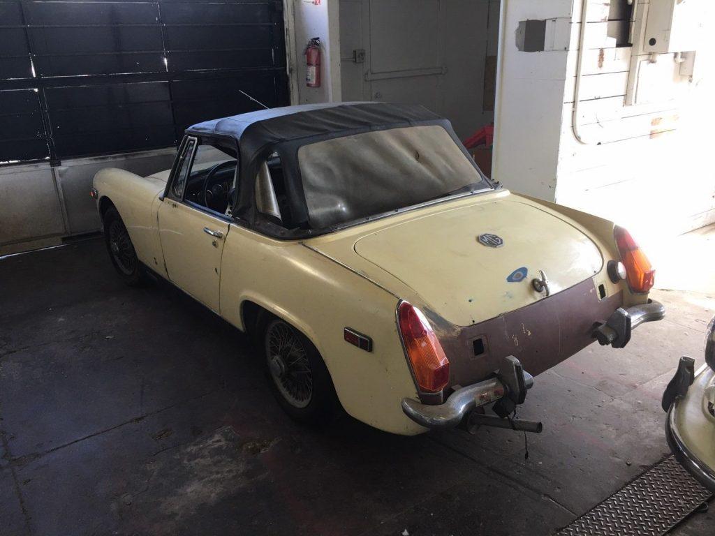 1970 MG Midget Barn find California car