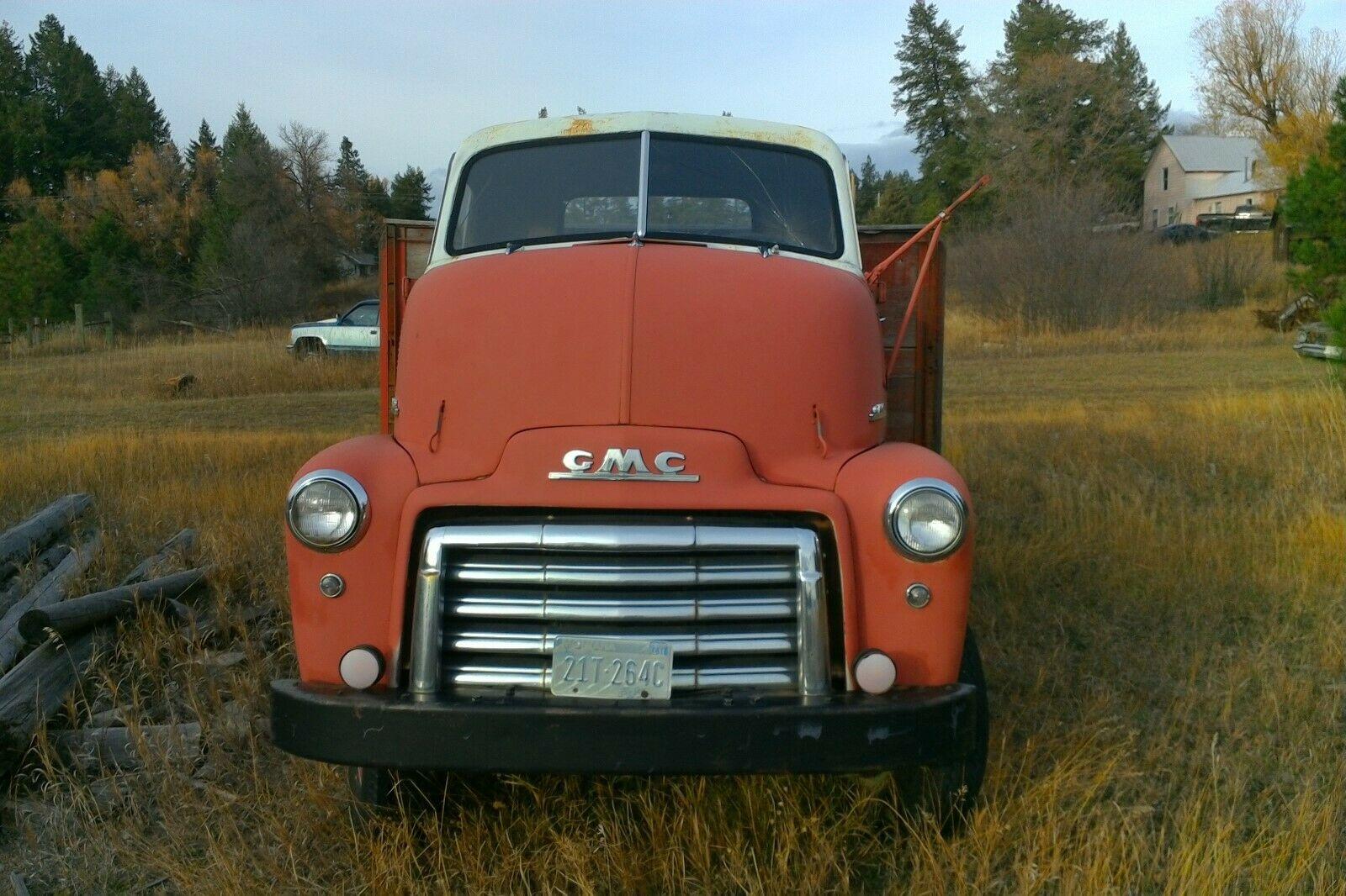 1948 GMC Coe Cabover Truck Original farm / barn find Solid Stubnose