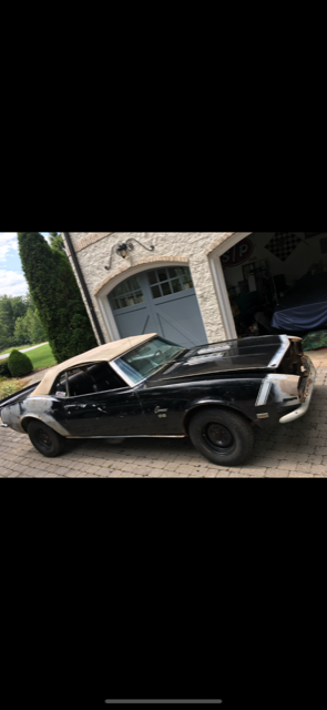 1968 Chevrolet Camaro SS Convertible Manual With Original 350 Engine Barn Find