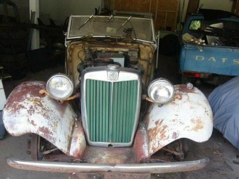 1950 MG TD Barn find / Additional parts for sale