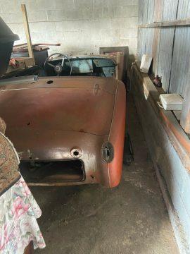 1959 Triumph TR3A barn find for restoration or parts for sale