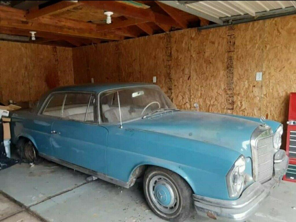1964 Mercedes Benz 220SE Coupe [All Original Barn Find]