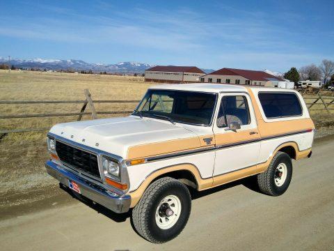 1978 Ford Bronco Ranger XLT 4&#215;4 Clean Western Survivor barn find Custom Explorer for sale