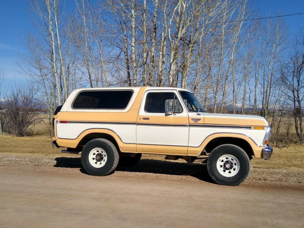 1978 Ford Bronco Ranger XLT 4×4 Clean Western Survivor barn find Custom Explorer