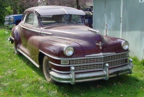 1947 Chrysler Windsor, Barn Find for sale