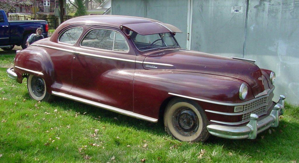 1947 Chrysler Windsor, Barn Find