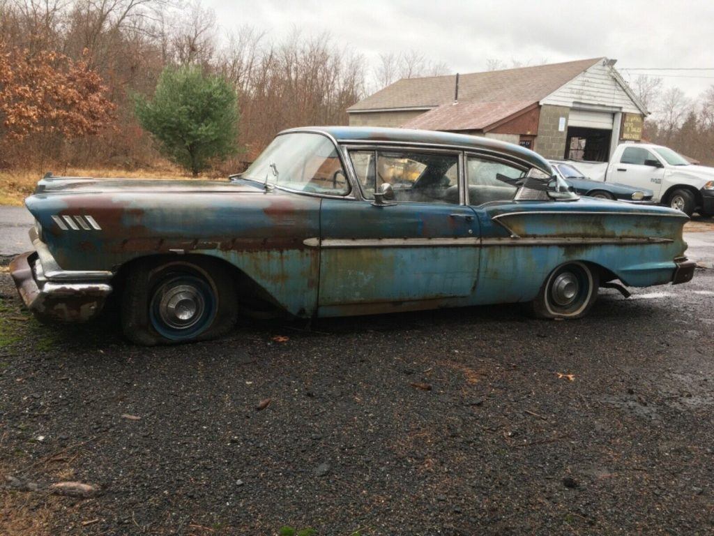 1958 Chevrolet Bel Air, Barn Find