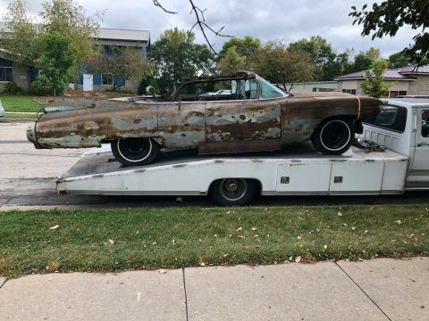 1959 Cadillac DeVille Convertible Barn find Stored 40 Years for sale
