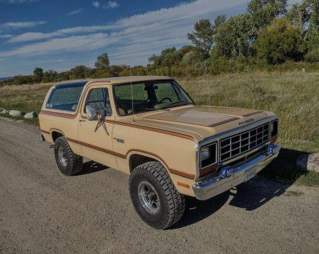 1981 Plymouth Trail Duster 4&#215;4 Original Western Survivor barn find Factory A/C for sale