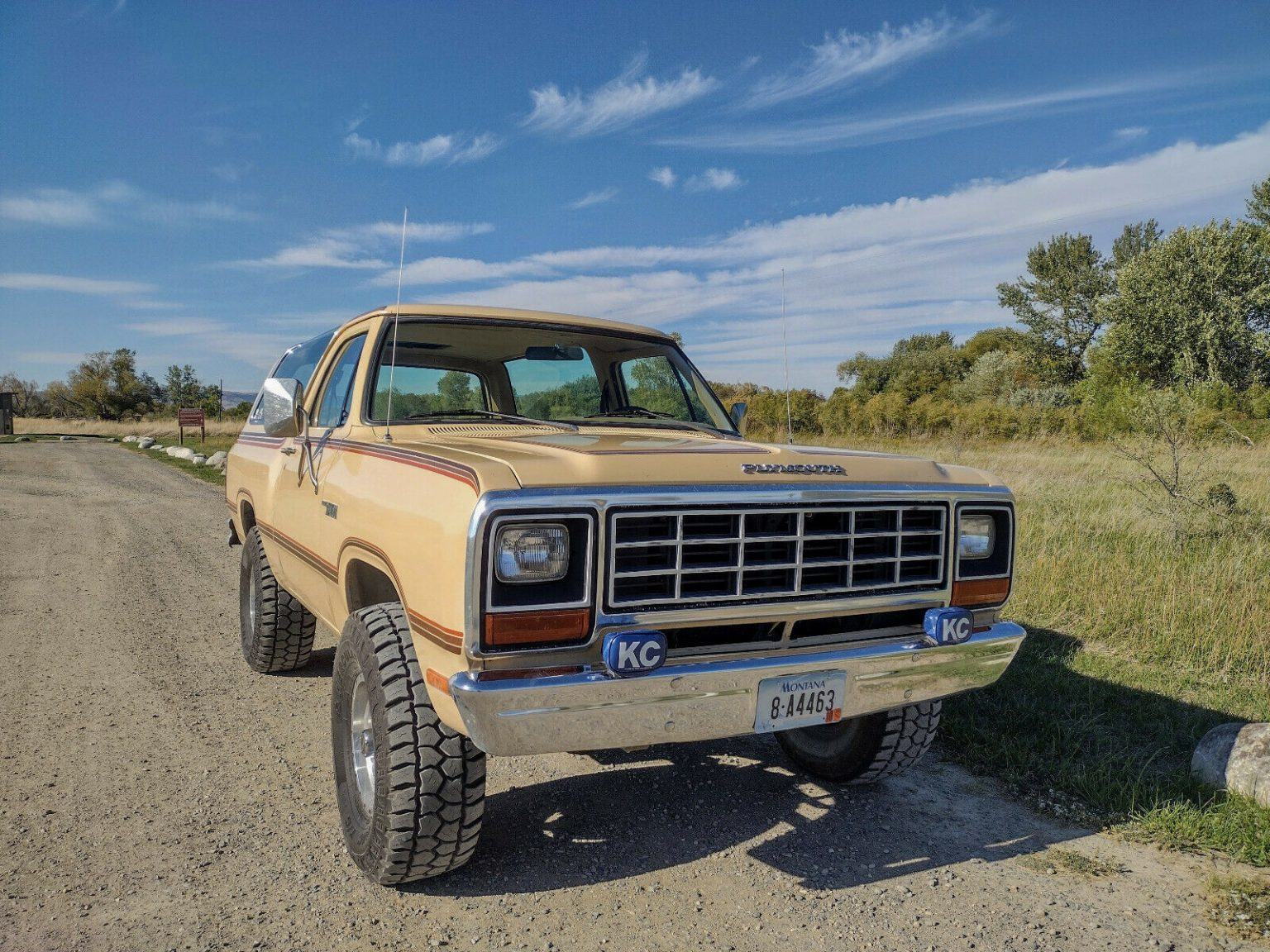 1981 Plymouth Trail Duster 4×4 Original Western Survivor barn find ...