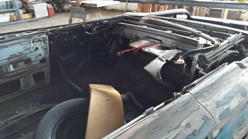 1963 Ford Galaxie 500 Convertible Project Barn Find