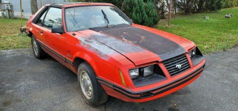 1984 Ford Mustang GT Manual Transmission Barn Find for sale