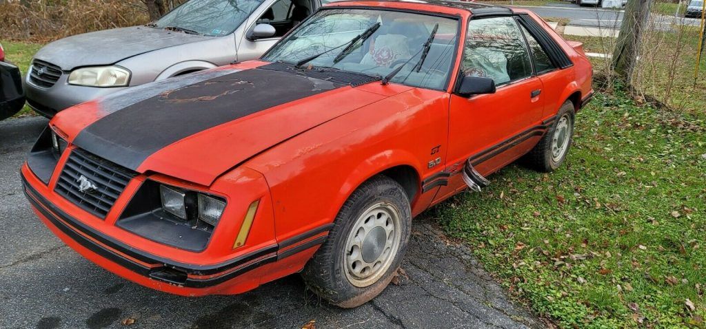 1984 Ford Mustang GT Manual Transmission Barn Find