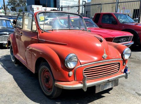 1958 Morris Minor 1000 Convertible Barn Find for sale