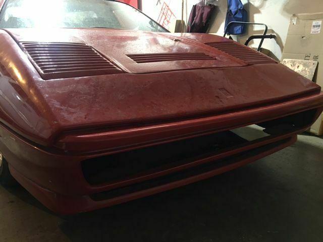 1985 Ferrari 308 Body Sitting on 1985 Fiero Platform Barn find Kit Car