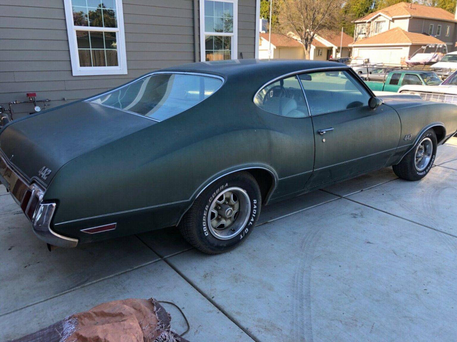 1970 Oldsmobile 442 Barn Find. All Original. W30 W32 For Sale