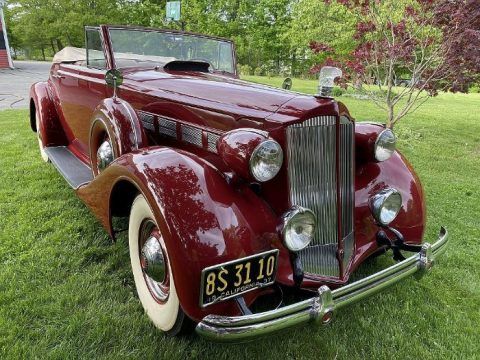 1937 Packard Model 1501 CONVERTIBLE SURVIVOR BARN FIND for sale