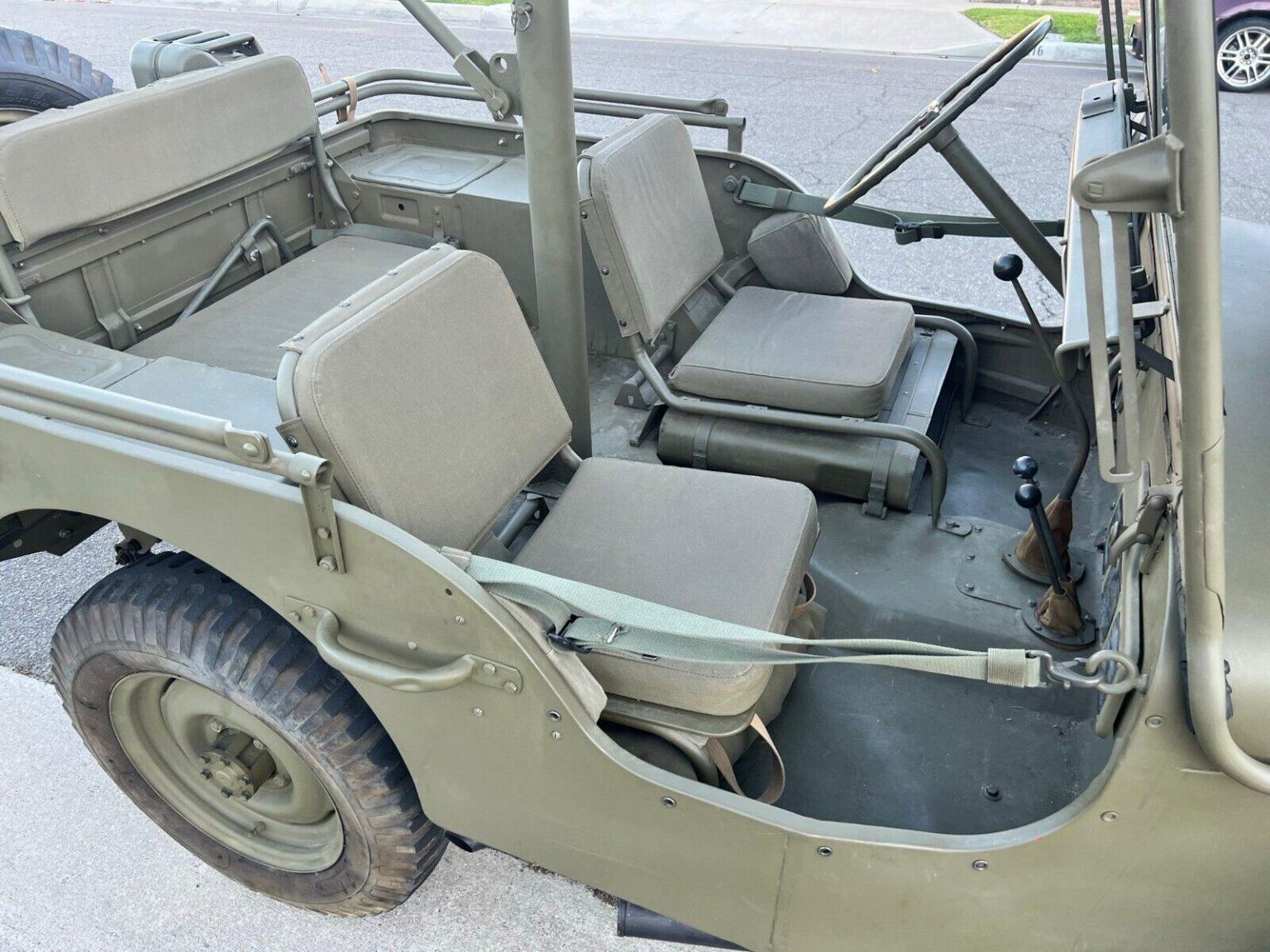 1942 Ford GPW Script w/ resin 50 cal- WWII WW2 Jeep Willys MB US Army ...