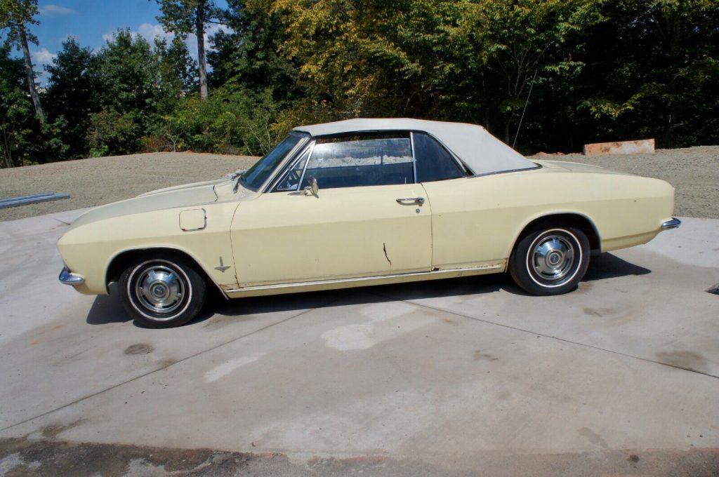 1966 Chevrolet Corvair Monza ~ Factory AC / PROJECT *Bid to Buy !*