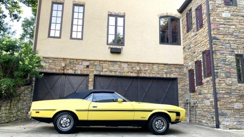1973 Ford Mustang Convertible 8,082 mile Barn Find 351C like Boss CJ 429 1971 for sale