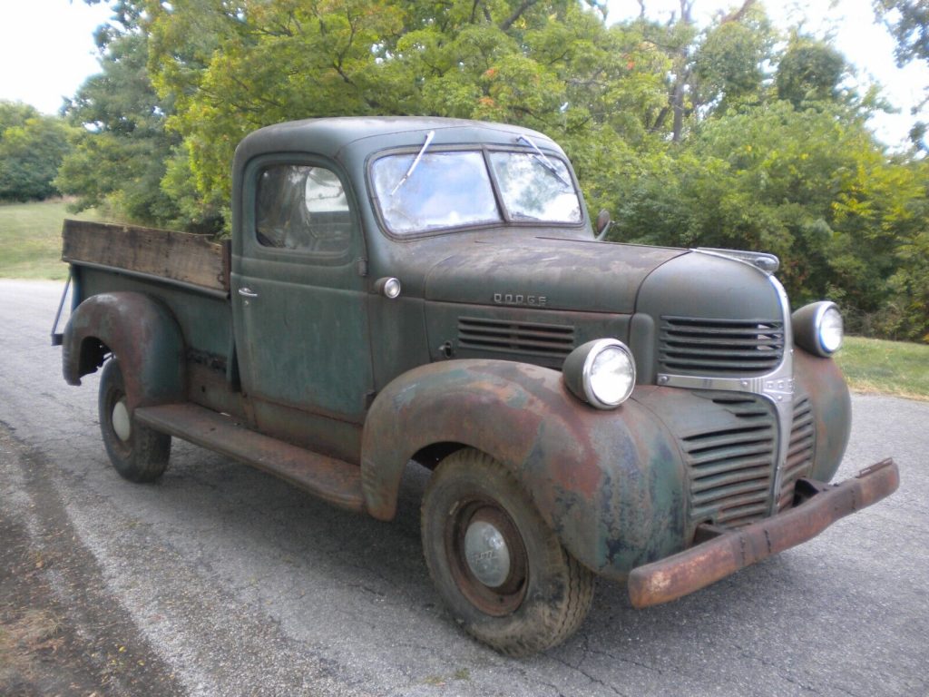 1947 Dodge Pickups 1/2 Ton Pickup Barn Find *NO Reserve* Not Started
