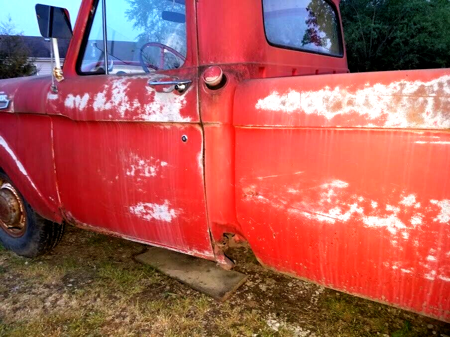 1964 Ford FULL SIZE RED FARM PICK UP Truck