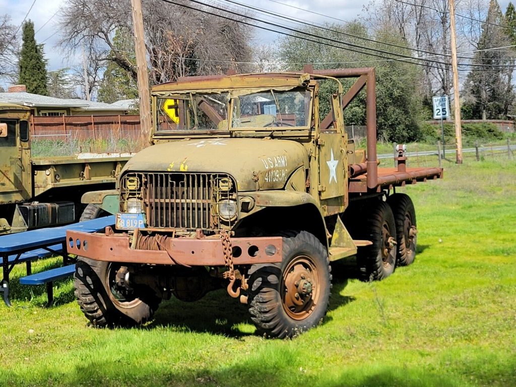 1952 GMC PAIR M211 & M135 Military 1.5 Duece Half Trucks