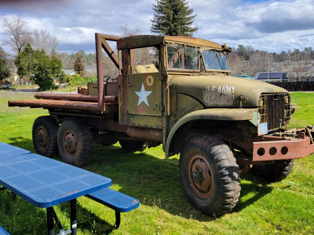 1952 GMC PAIR M211 & M135 Military 1.5 Duece Half Trucks