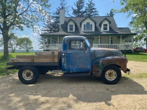 1953 Chevrolet Pickups 3600 Short flat bed Custom Runs Drives Hd Video for sale