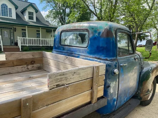 1953 Chevrolet Pickups 3600 Short flat bed Custom Runs Drives Hd Video