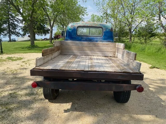 1953 Chevrolet Pickups 3600 Short flat bed Custom Runs Drives Hd Video