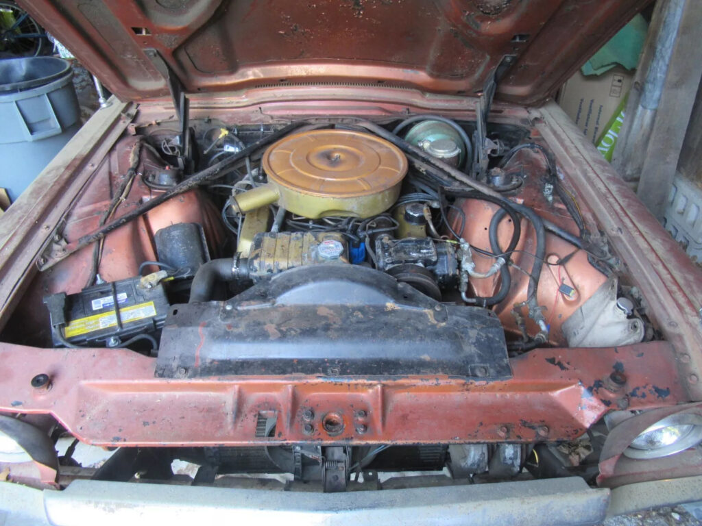 1965 Ford Thunderbird Convertible Emberglo Metallic Paint Barn Find