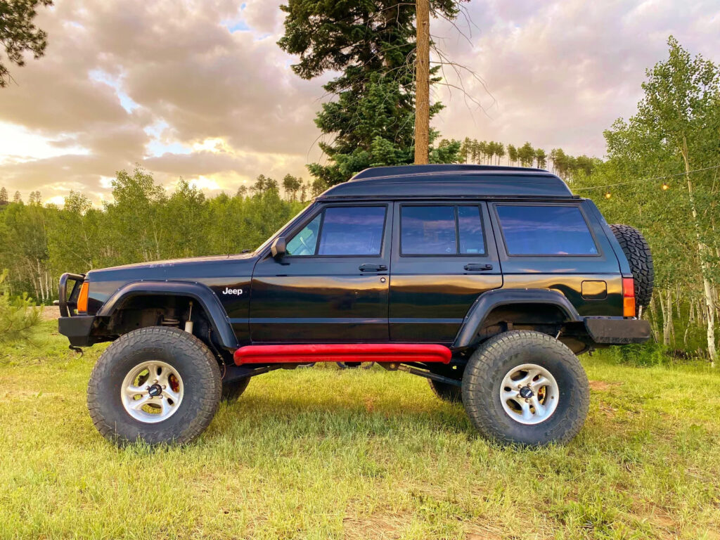 1996 Jeep Cherokee XJ Custom Built Glaval Corp. High Top 53K Orig Miles