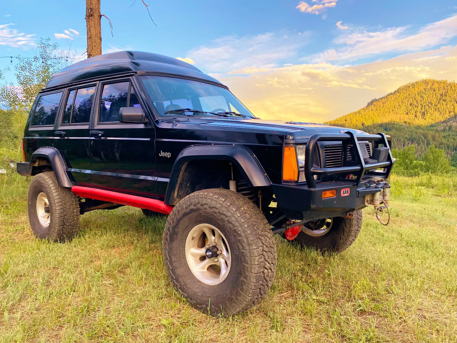 1996 Jeep Cherokee XJ Custom Built Glaval Corp. High Top 53K Orig Miles