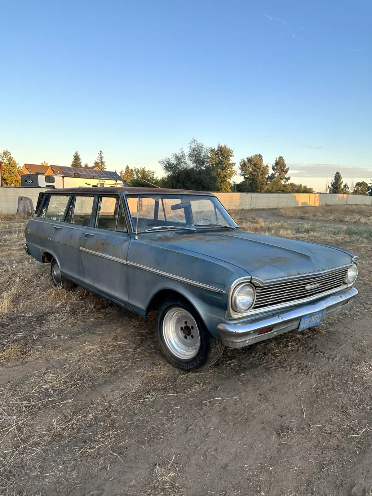 1965 Chevrolet Nova Chevy 11 nova Wagon Barn find