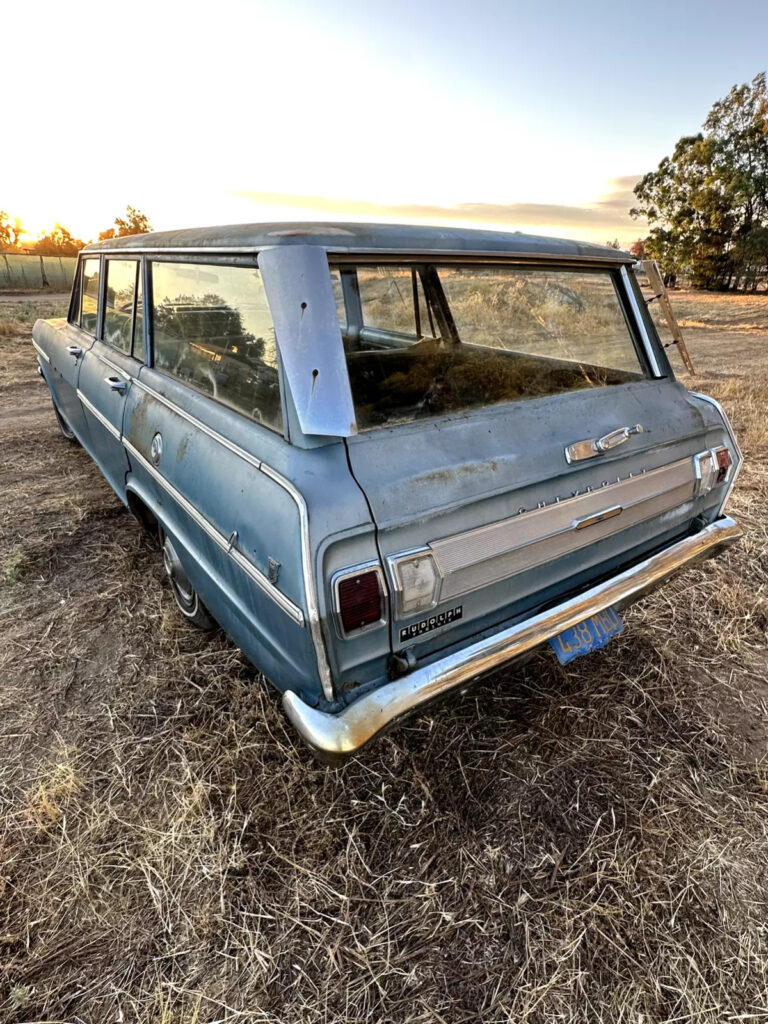 1965 Chevrolet Nova Chevy 11 nova Wagon Barn find