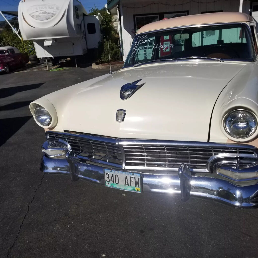 1956 Ford 2 Door Ranch Wagon Nice!