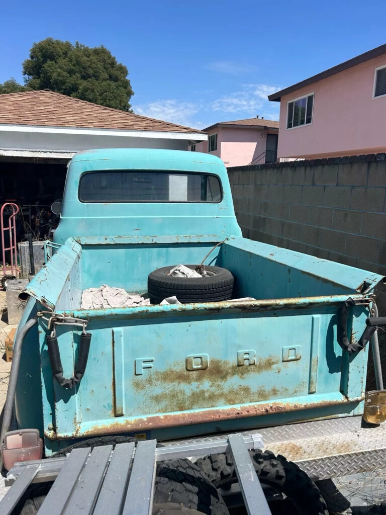 1955 Ford F100 Custom Cab “small rear Window”