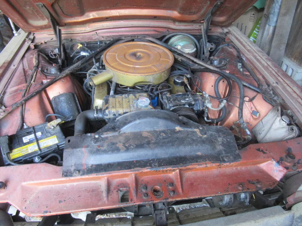 1965 Ford Thunderbird Convertible Emberglo Metallic Paint Barn Find