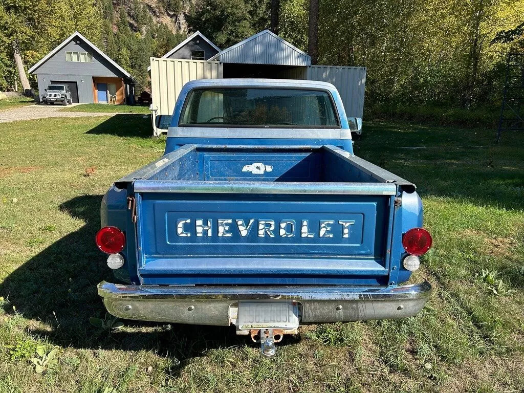 1973 Chevrolet Cheyenne 10 Numbers Matching Barn Find 2Dr Stepside