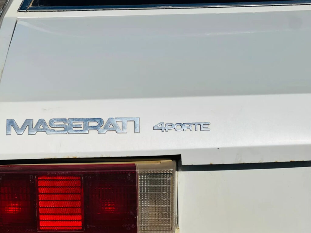 1981 Maserati Quattroporte