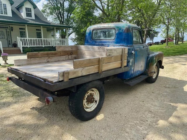 1953 Chevrolet Pickups 3600 Short flat bed Custom Runs Drives Hd Video