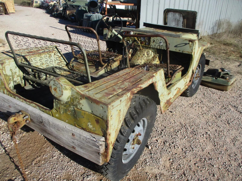 Used 1966 M151a1 Jeep Ford Motor Co. Cut/welded, Rusty but Will Run