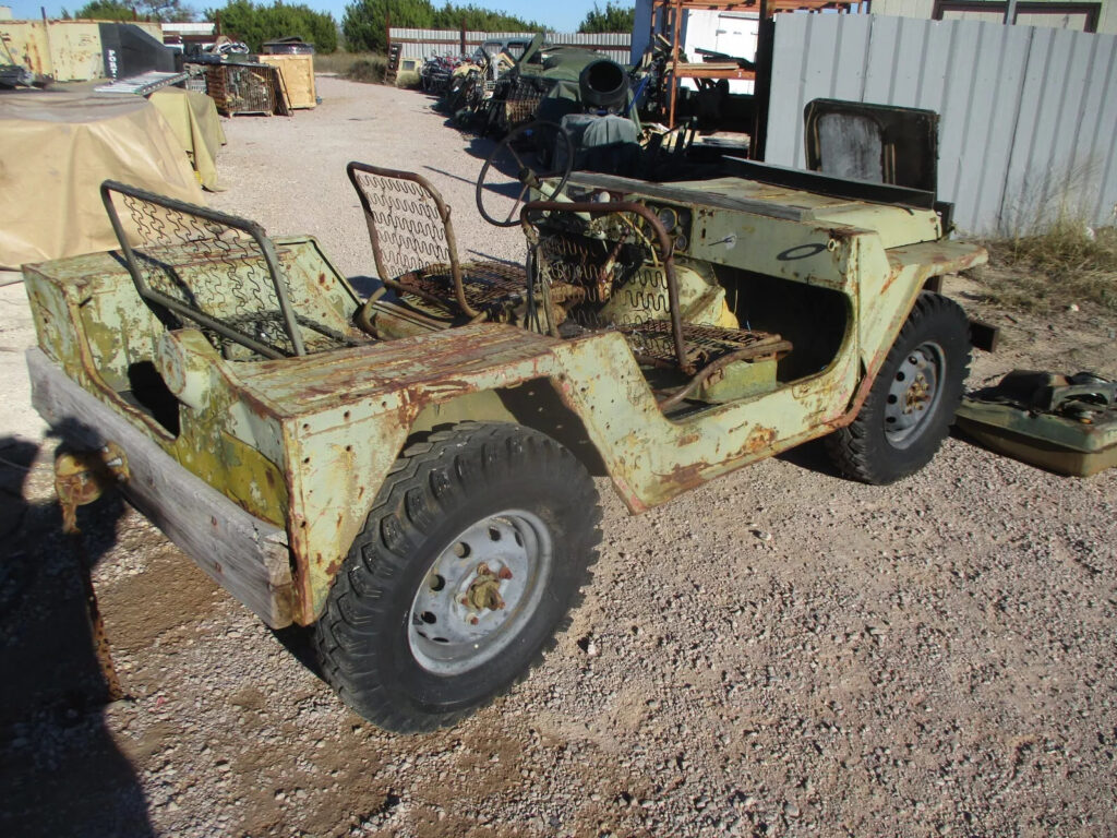 Used 1966 M151a1 Jeep Ford Motor Co. Cut/welded, Rusty but Will Run